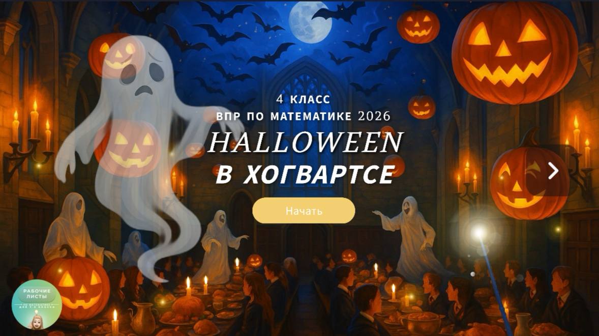 Пробник ВПР 4 класс с Гарри Поттером
